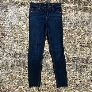 Express Jeans | Straight Leg Jeans | Cropped Jean | Highrise Jeans | Size 0